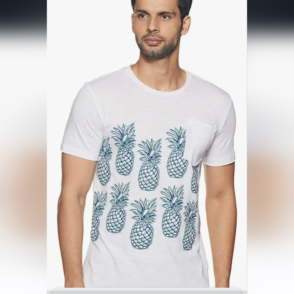 Anthony morato pineapple slim fit tshirt size XL